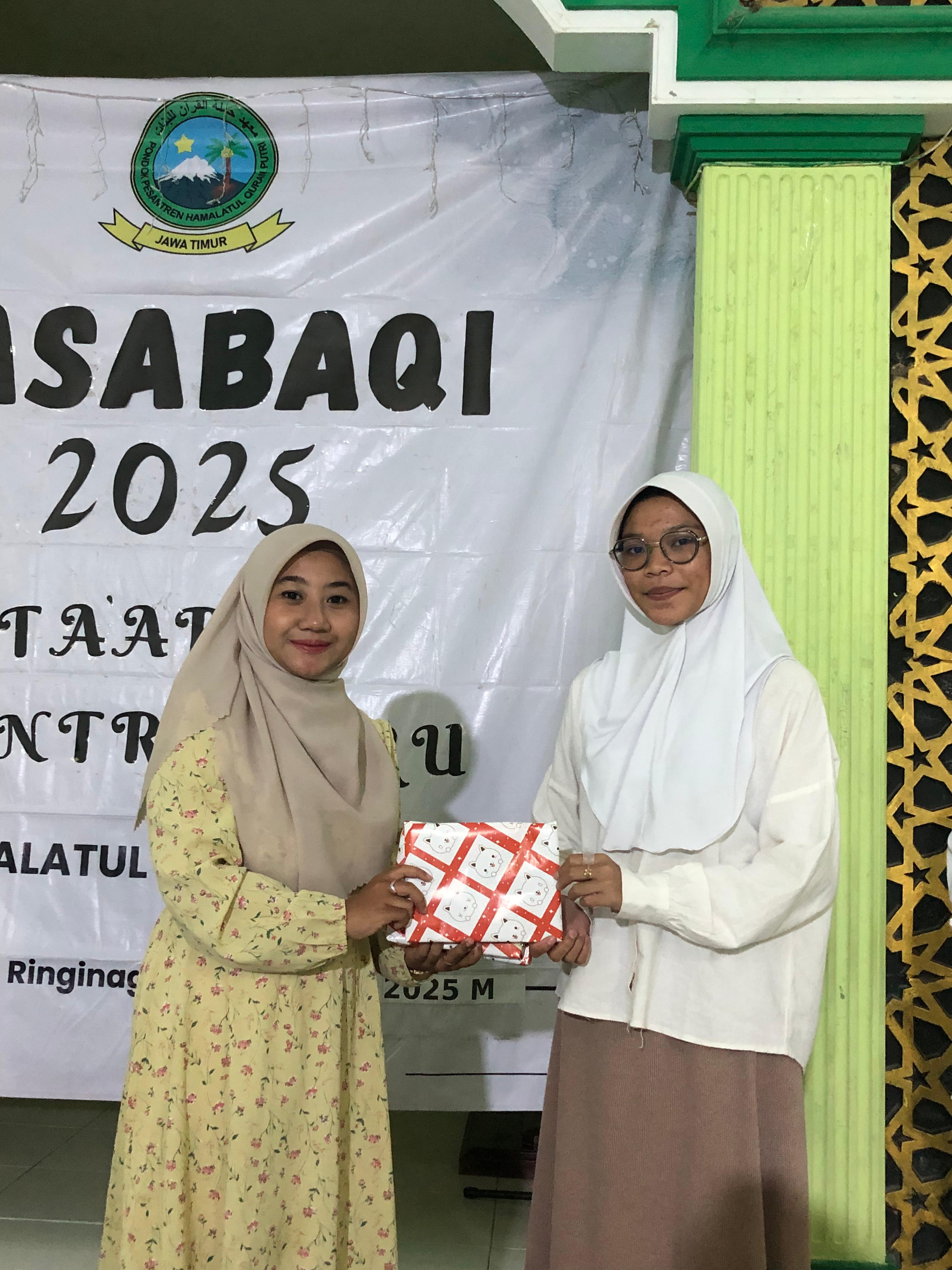 TASABAQI (TA ARUF SANTRI BARU ) PONDOK HAMALATUL QUR AN PUTRI RINGINAGUNG